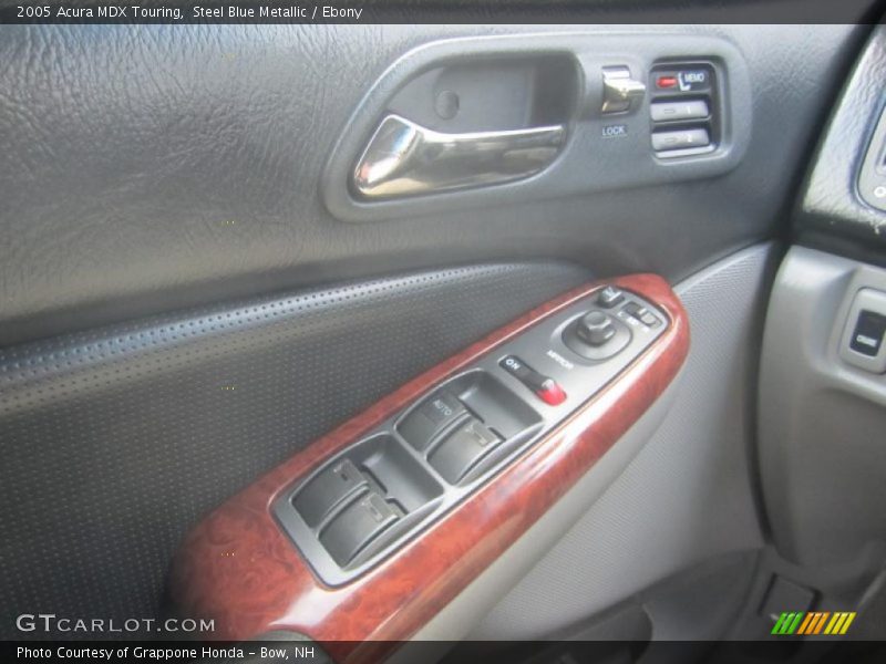 Steel Blue Metallic / Ebony 2005 Acura MDX Touring
