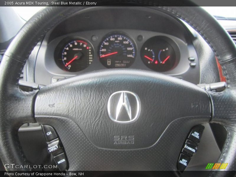 Steel Blue Metallic / Ebony 2005 Acura MDX Touring