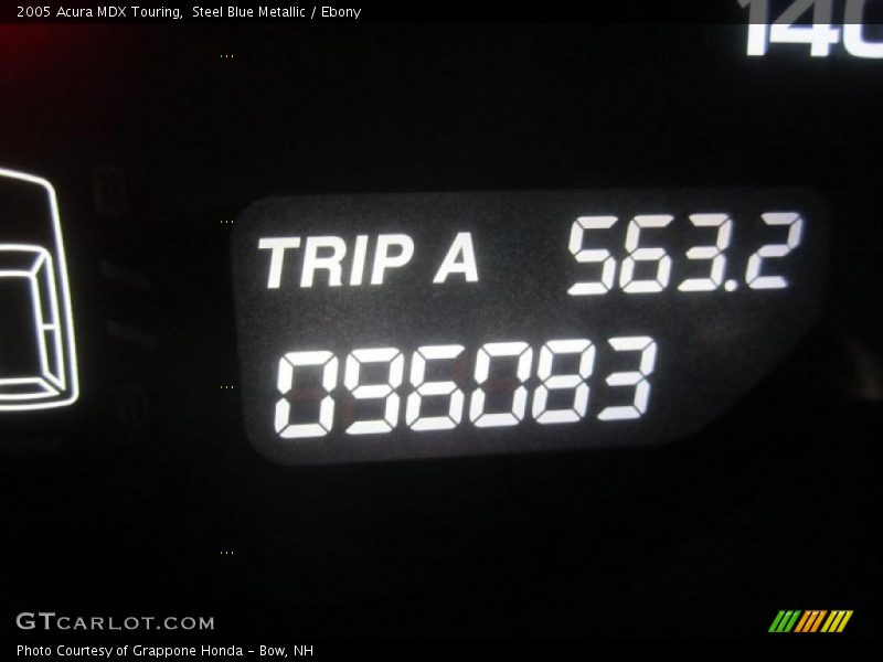 Steel Blue Metallic / Ebony 2005 Acura MDX Touring