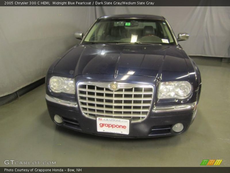 Midnight Blue Pearlcoat / Dark Slate Gray/Medium Slate Gray 2005 Chrysler 300 C HEMI