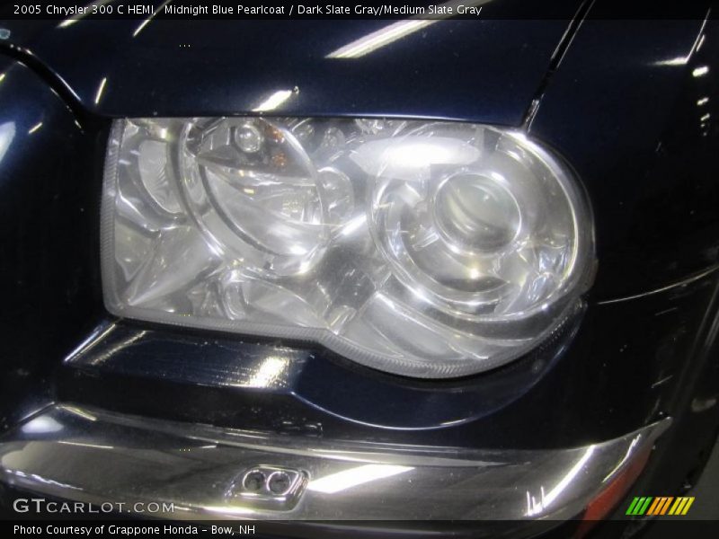 Midnight Blue Pearlcoat / Dark Slate Gray/Medium Slate Gray 2005 Chrysler 300 C HEMI
