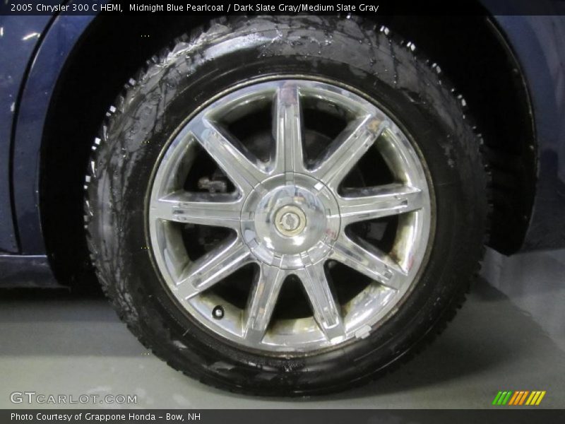 Midnight Blue Pearlcoat / Dark Slate Gray/Medium Slate Gray 2005 Chrysler 300 C HEMI