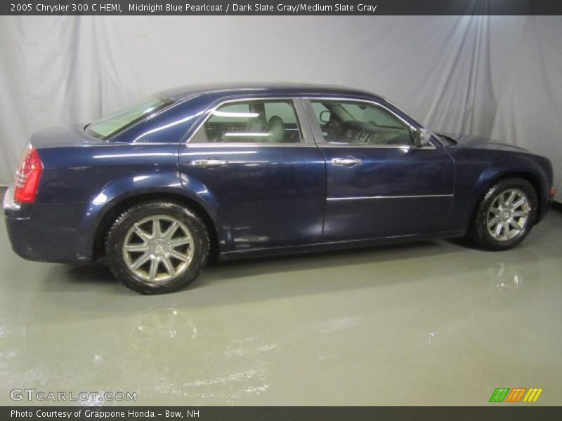 Midnight Blue Pearlcoat / Dark Slate Gray/Medium Slate Gray 2005 Chrysler 300 C HEMI