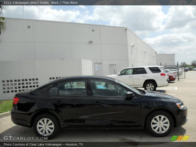 Black / Titan Black 2011 Volkswagen Jetta S Sedan