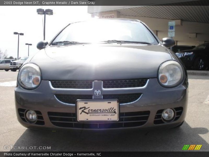 Graphite Metallic / Dark Slate Gray 2003 Dodge Neon SXT