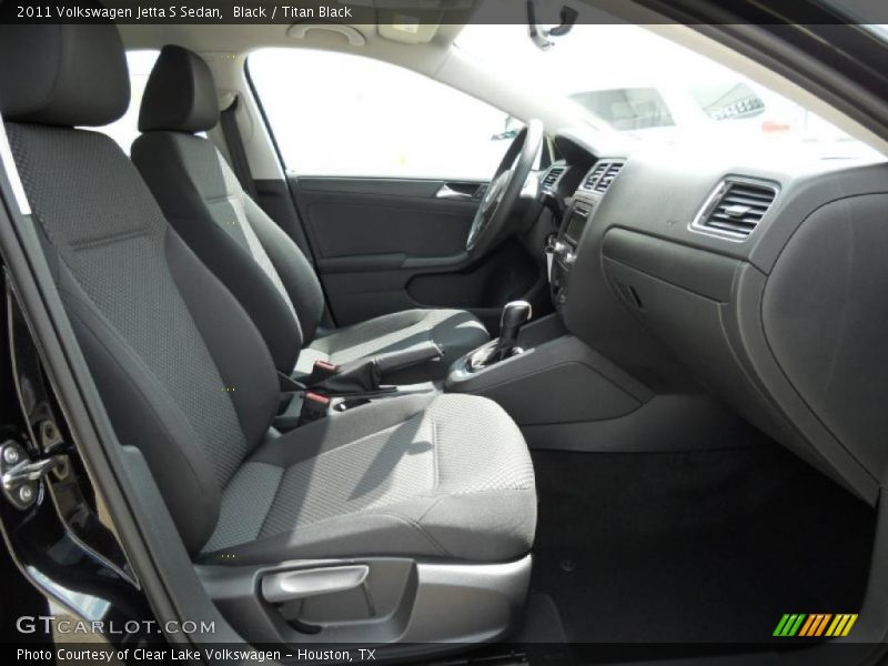 Black / Titan Black 2011 Volkswagen Jetta S Sedan