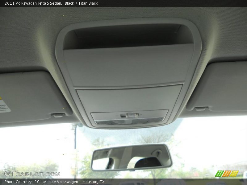 Black / Titan Black 2011 Volkswagen Jetta S Sedan