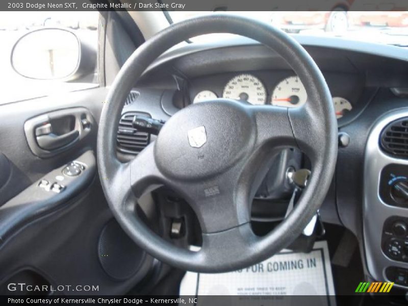 Graphite Metallic / Dark Slate Gray 2003 Dodge Neon SXT