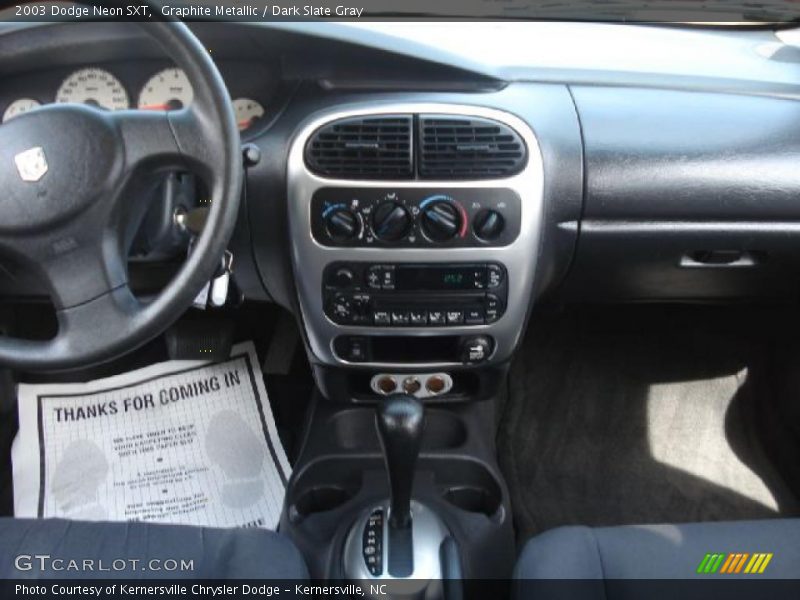 Graphite Metallic / Dark Slate Gray 2003 Dodge Neon SXT