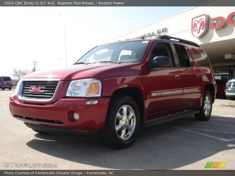 Magnetic Red Metallic / Medium Pewter 2004 GMC Envoy XL SLT 4x4