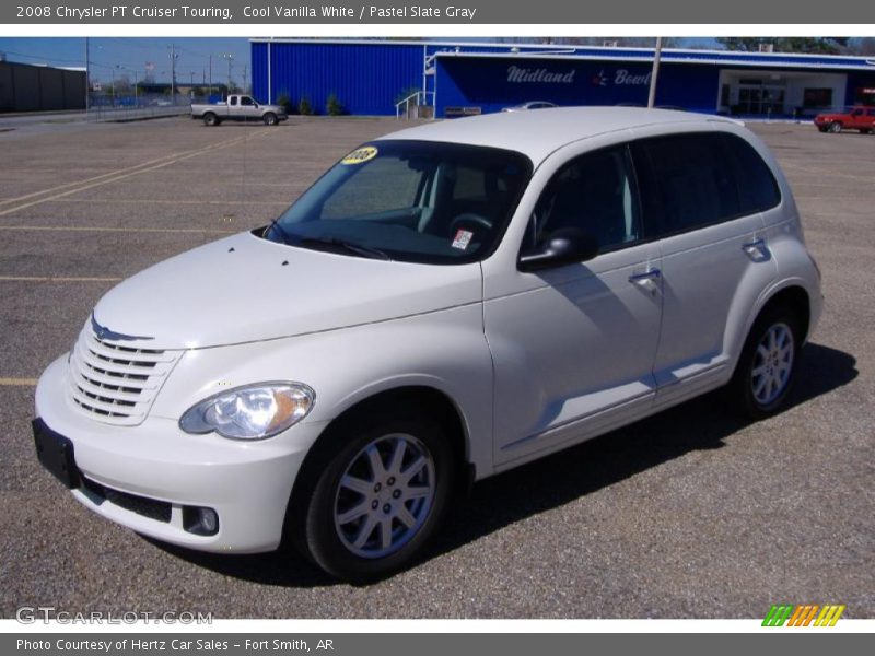 Cool Vanilla White / Pastel Slate Gray 2008 Chrysler PT Cruiser Touring