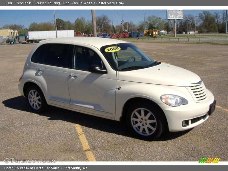 Cool Vanilla White / Pastel Slate Gray 2008 Chrysler PT Cruiser Touring