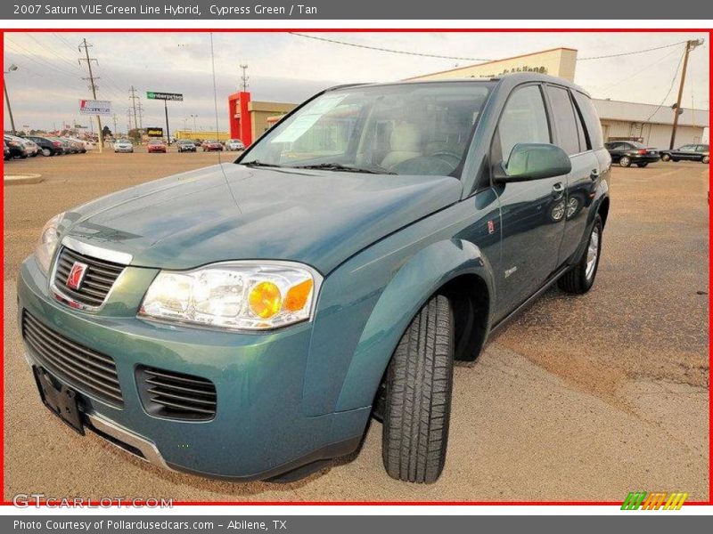 Cypress Green / Tan 2007 Saturn VUE Green Line Hybrid