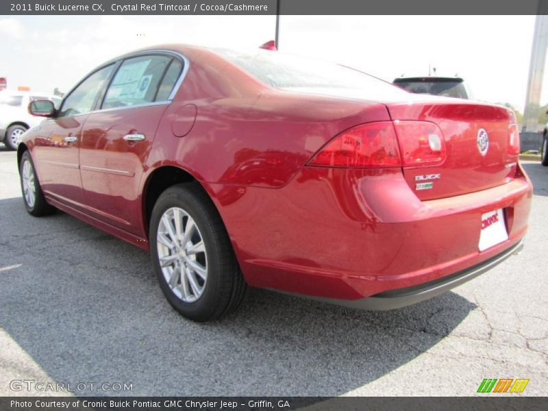 Crystal Red Tintcoat / Cocoa/Cashmere 2011 Buick Lucerne CX