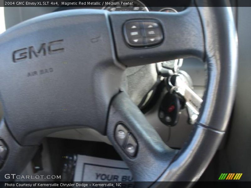 Magnetic Red Metallic / Medium Pewter 2004 GMC Envoy XL SLT 4x4