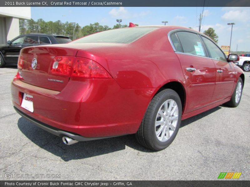 Crystal Red Tintcoat / Cocoa/Cashmere 2011 Buick Lucerne CX
