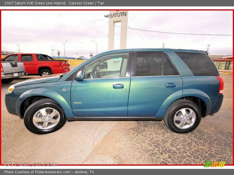 Cypress Green / Tan 2007 Saturn VUE Green Line Hybrid