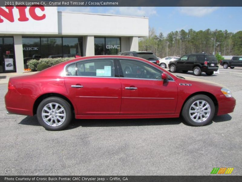 Crystal Red Tintcoat / Cocoa/Cashmere 2011 Buick Lucerne CX