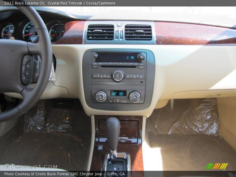 Crystal Red Tintcoat / Cocoa/Cashmere 2011 Buick Lucerne CX