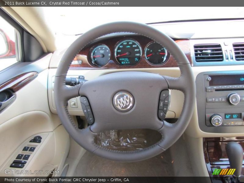 Crystal Red Tintcoat / Cocoa/Cashmere 2011 Buick Lucerne CX