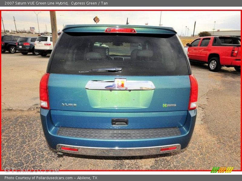 Cypress Green / Tan 2007 Saturn VUE Green Line Hybrid