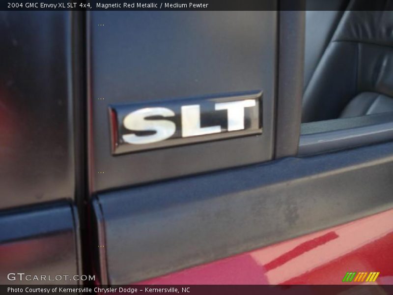 Magnetic Red Metallic / Medium Pewter 2004 GMC Envoy XL SLT 4x4
