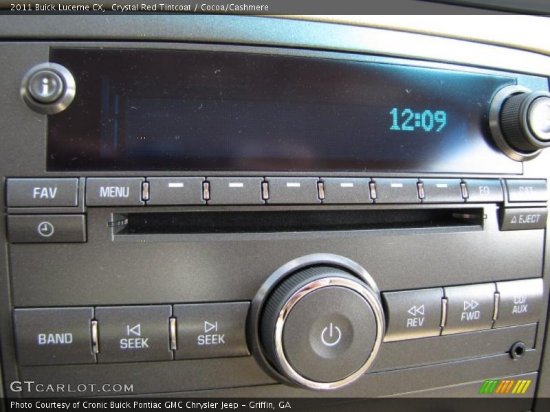Crystal Red Tintcoat / Cocoa/Cashmere 2011 Buick Lucerne CX