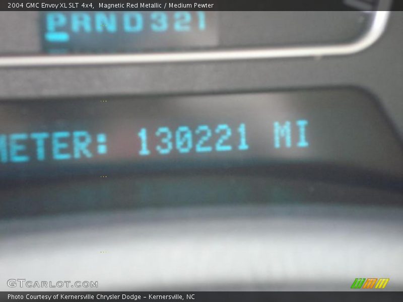 Magnetic Red Metallic / Medium Pewter 2004 GMC Envoy XL SLT 4x4