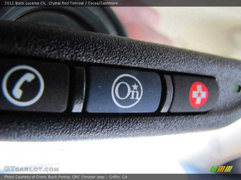 Crystal Red Tintcoat / Cocoa/Cashmere 2011 Buick Lucerne CX