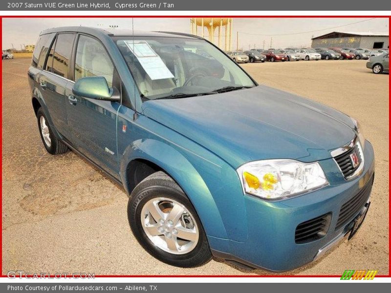 Cypress Green / Tan 2007 Saturn VUE Green Line Hybrid