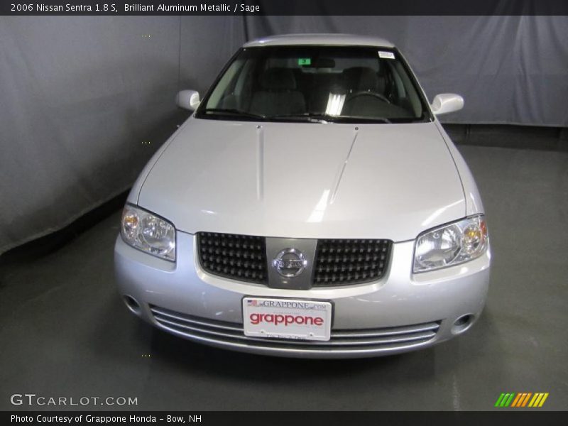 Brilliant Aluminum Metallic / Sage 2006 Nissan Sentra 1.8 S