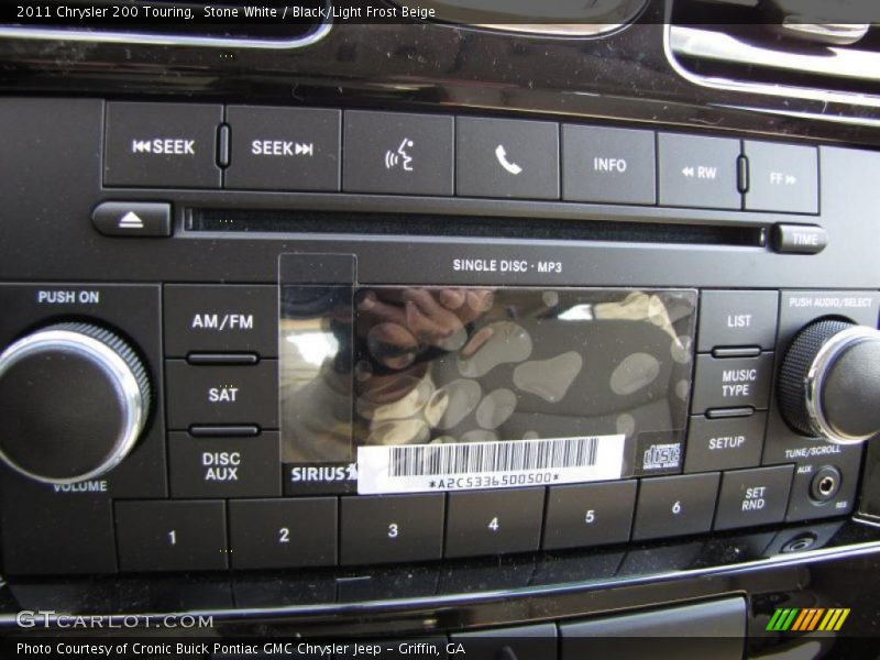 Controls of 2011 200 Touring