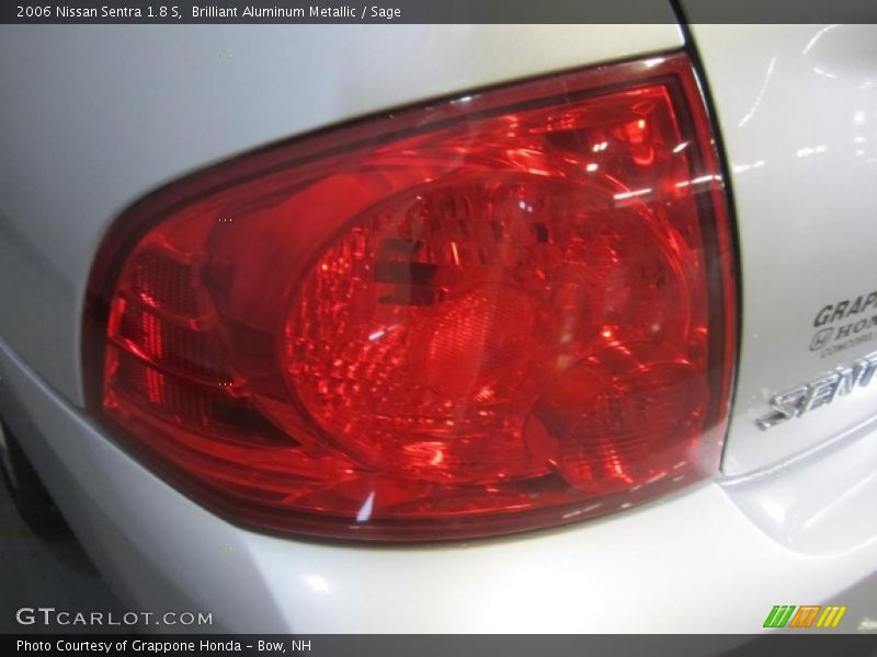 Brilliant Aluminum Metallic / Sage 2006 Nissan Sentra 1.8 S