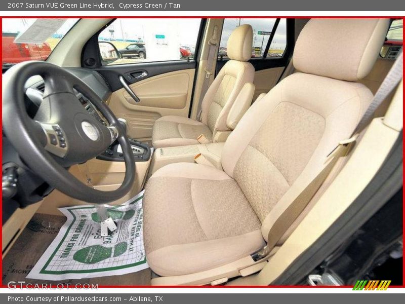 Cypress Green / Tan 2007 Saturn VUE Green Line Hybrid