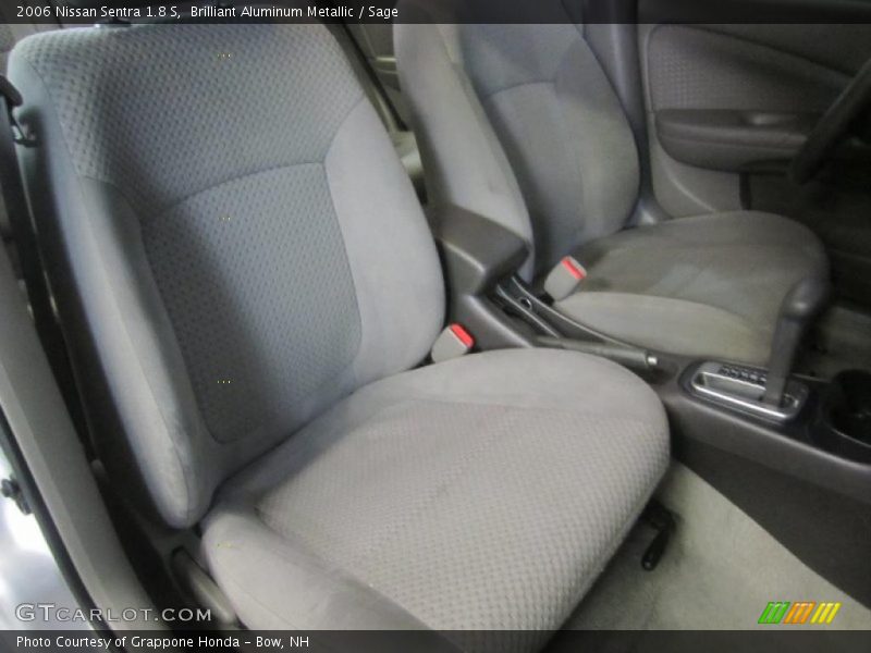 Brilliant Aluminum Metallic / Sage 2006 Nissan Sentra 1.8 S