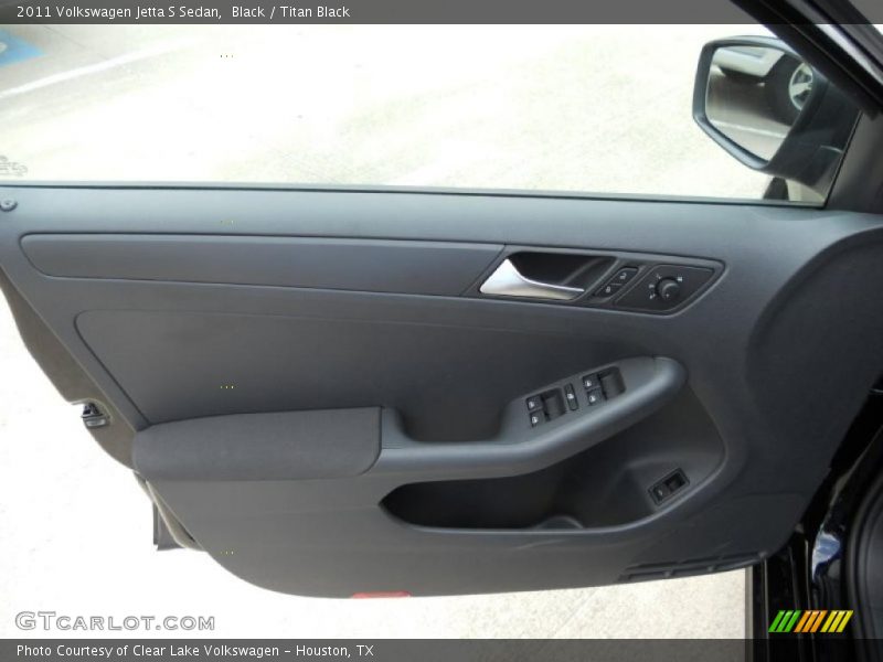 Door Panel of 2011 Jetta S Sedan