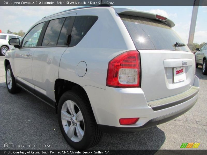 Bright Silver Metallic / Dark Slate Gray 2011 Jeep Compass 2.0 Latitude