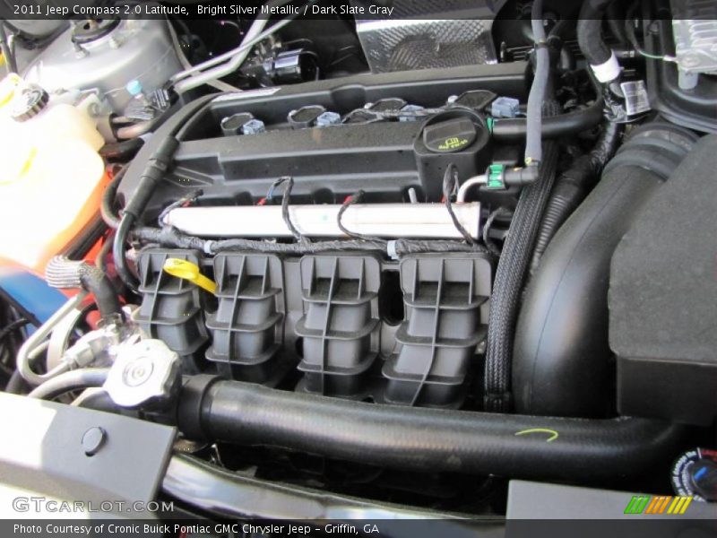 Bright Silver Metallic / Dark Slate Gray 2011 Jeep Compass 2.0 Latitude