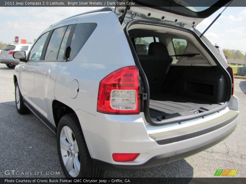 Bright Silver Metallic / Dark Slate Gray 2011 Jeep Compass 2.0 Latitude