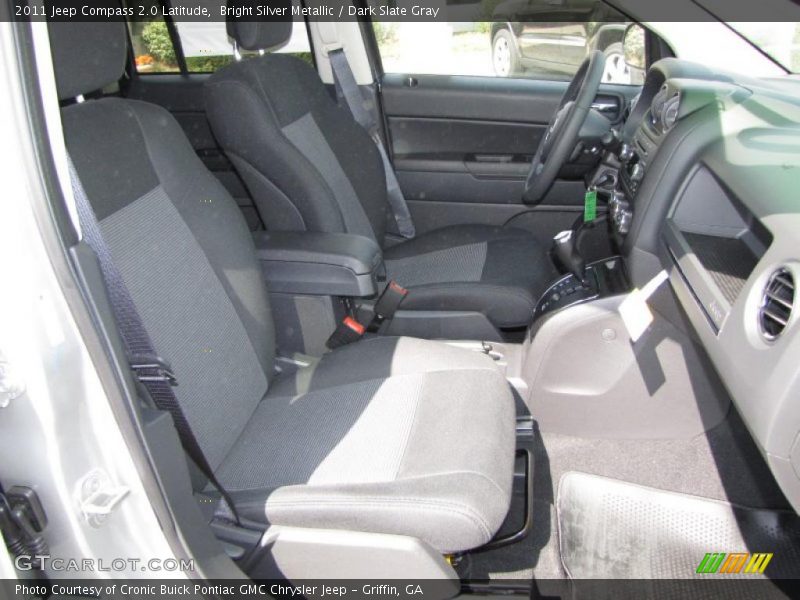 Bright Silver Metallic / Dark Slate Gray 2011 Jeep Compass 2.0 Latitude