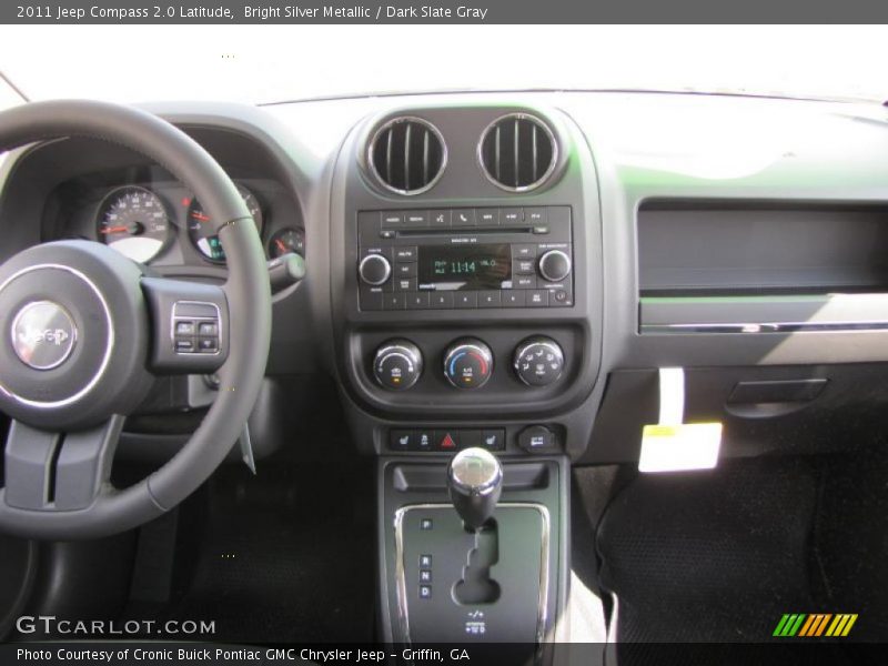 Bright Silver Metallic / Dark Slate Gray 2011 Jeep Compass 2.0 Latitude