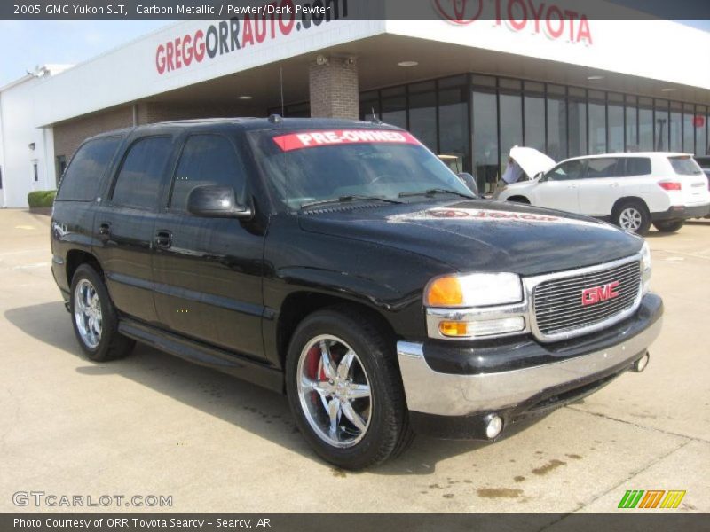 Carbon Metallic / Pewter/Dark Pewter 2005 GMC Yukon SLT