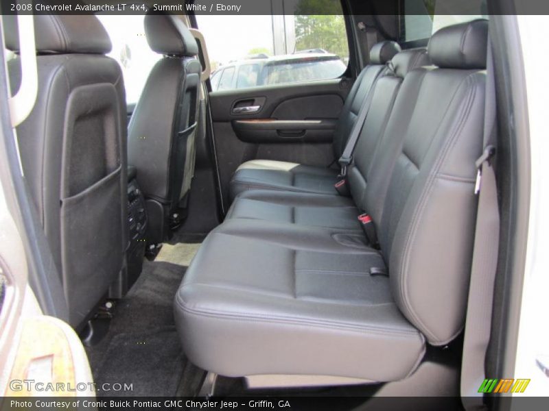 Summit White / Ebony 2008 Chevrolet Avalanche LT 4x4