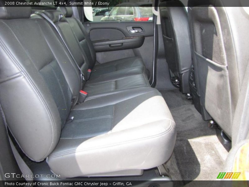 Summit White / Ebony 2008 Chevrolet Avalanche LT 4x4