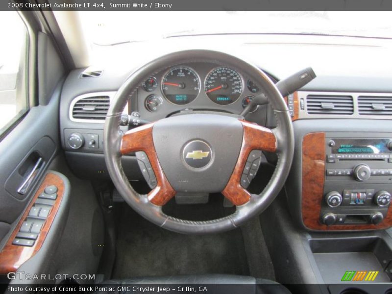 Summit White / Ebony 2008 Chevrolet Avalanche LT 4x4