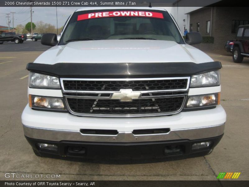 Summit White / Tan 2006 Chevrolet Silverado 1500 Z71 Crew Cab 4x4