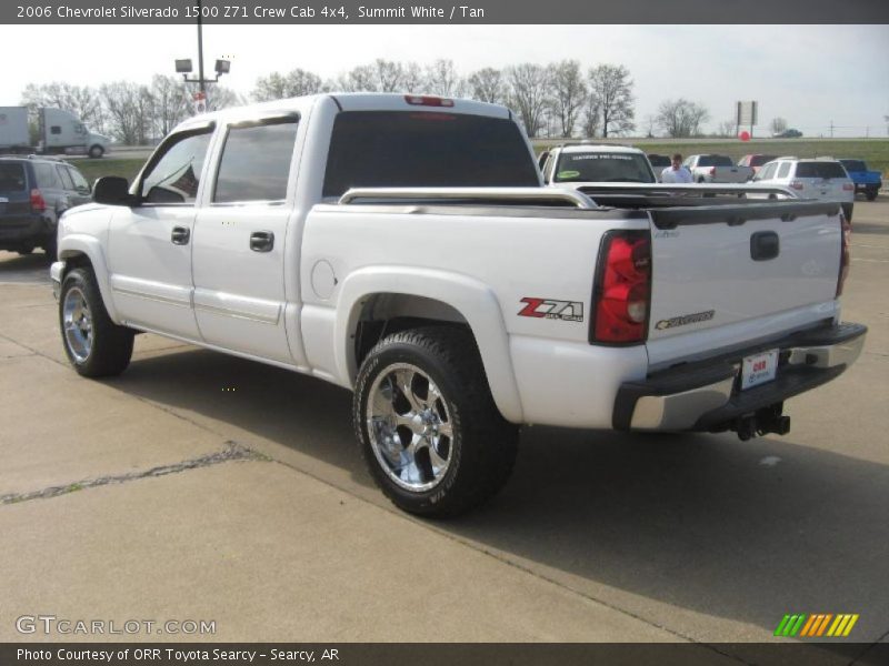 Summit White / Tan 2006 Chevrolet Silverado 1500 Z71 Crew Cab 4x4