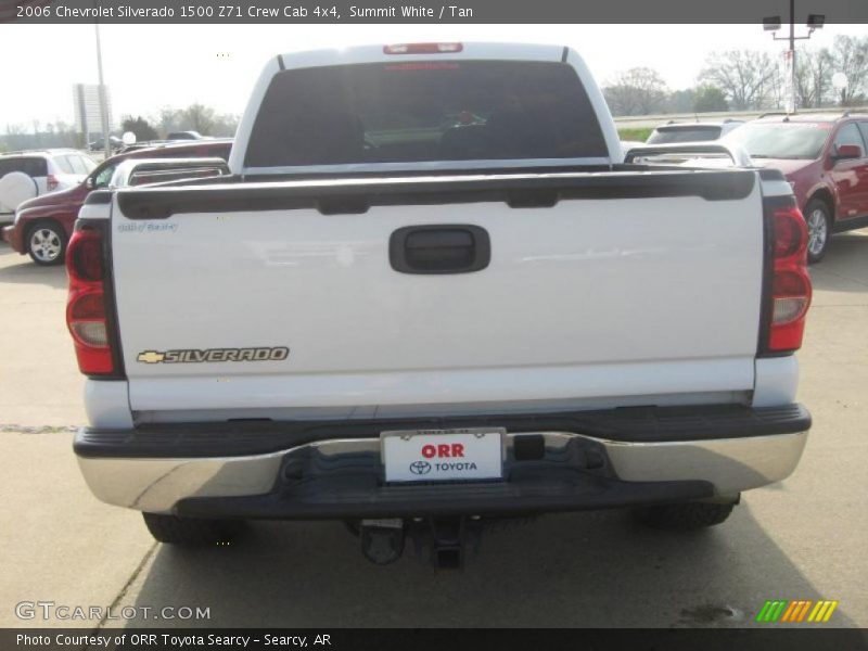 Summit White / Tan 2006 Chevrolet Silverado 1500 Z71 Crew Cab 4x4