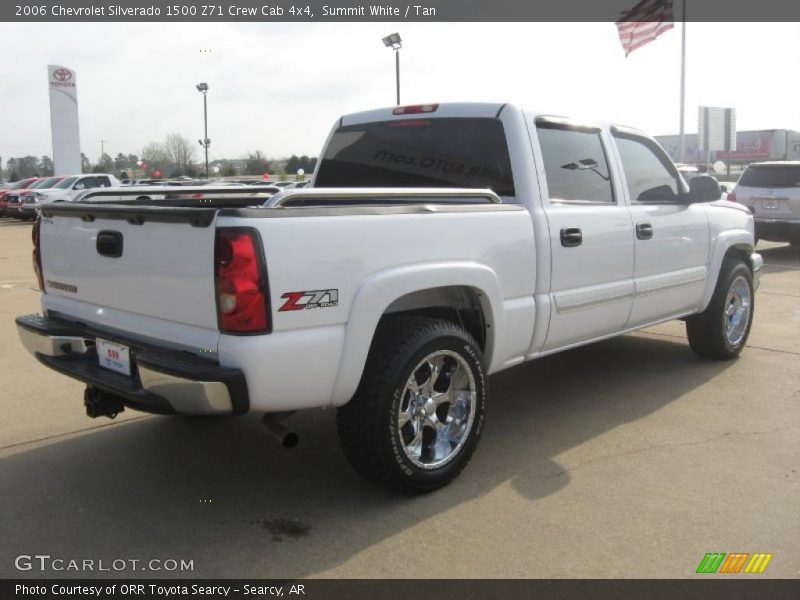 Summit White / Tan 2006 Chevrolet Silverado 1500 Z71 Crew Cab 4x4