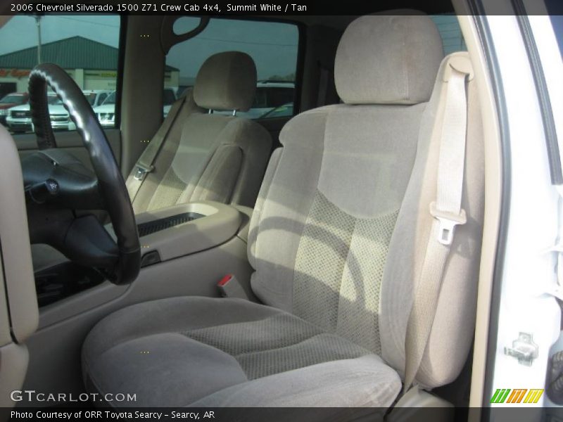 Summit White / Tan 2006 Chevrolet Silverado 1500 Z71 Crew Cab 4x4